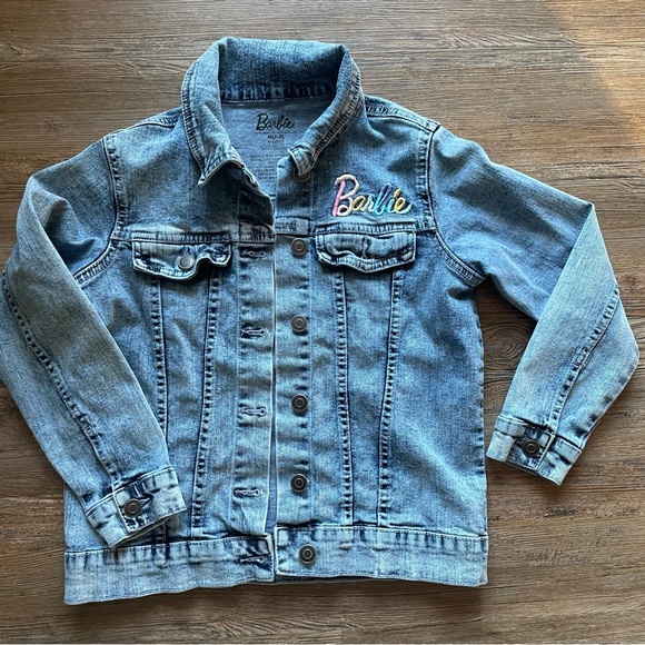 Barbie Jackets & Coats Barbie Girls Jean Jacket Poshmark